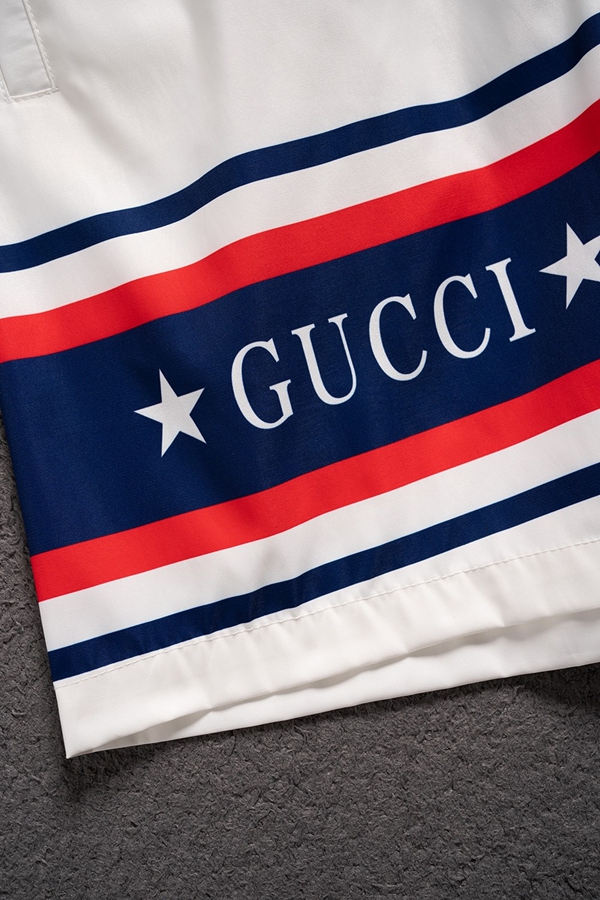 ブランドハーフパンツ角部分ディテール